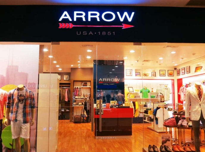 Arrow reveals fresh look with new stores